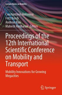 Couverture_Proceedings of the 12th International Scientific Conference on Mobility and Transport