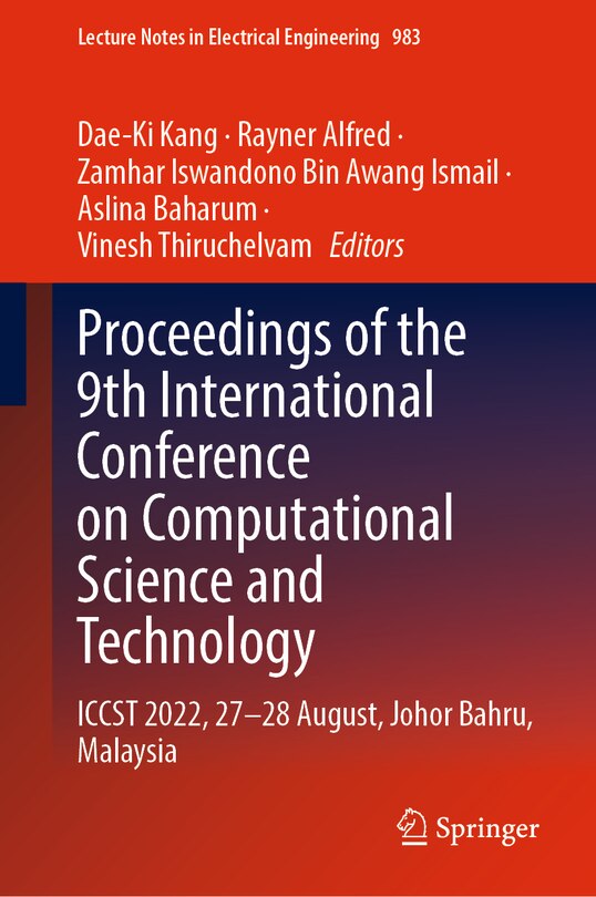 Front cover_Proceedings of the 9th International Conference on Computational Science and Technology