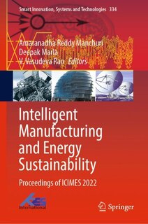 Front cover_Intelligent Manufacturing and Energy Sustainability