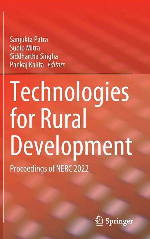 Front cover_Technologies for Rural Development