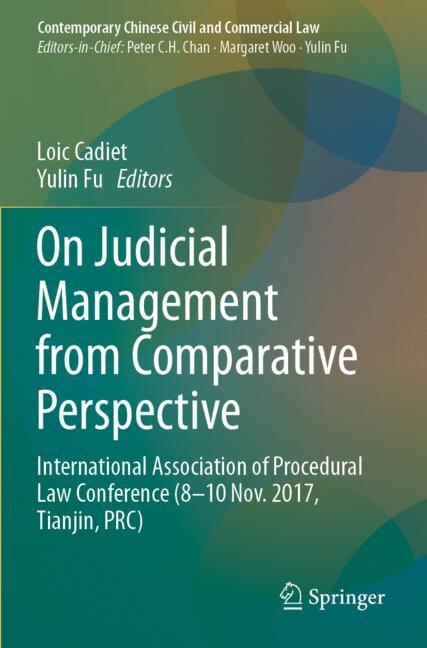 Front cover_On Judicial Management from Comparative Perspective