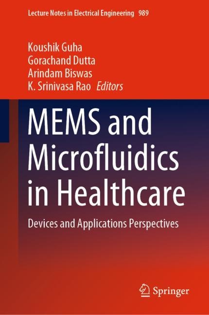 Front cover_MEMS and Microfluidics in Healthcare