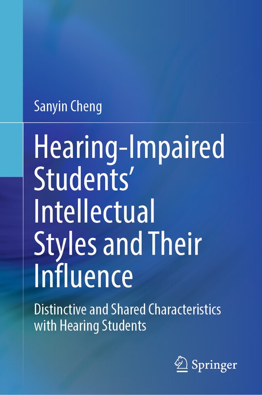 Couverture_Hearing-impaired Students' Intellectual Styles and Their Influence