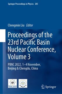 Front cover_Proceedings of the 23rd Pacific Basin Nuclear Conference, Volume 3