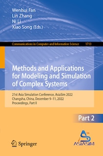 Couverture_Methods and Applications for Modeling and Simulation of Complex Systems