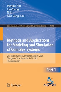 Front cover_Methods and Applications for Modeling and Simulation of Complex Systems