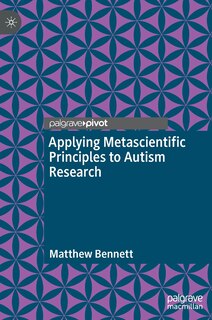 Front cover_Applying Metascientific Principles to Autism Research