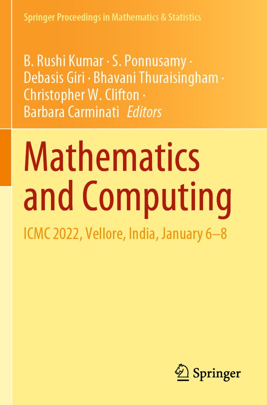 Couverture_Mathematics and Computing