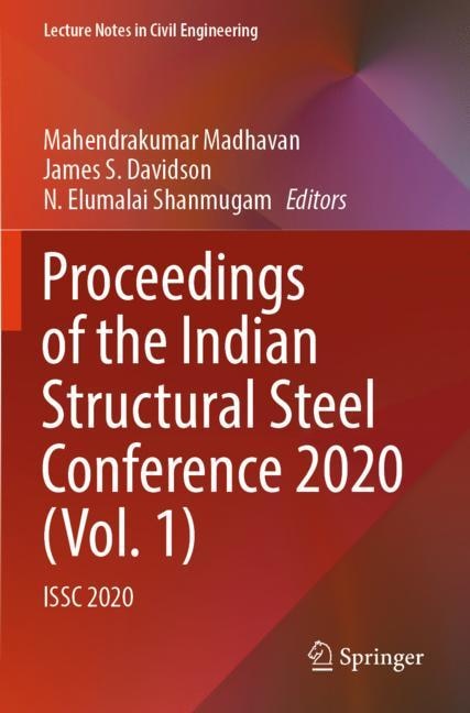 Front cover_Proceedings of the Indian Structural Steel Conference 2020 (Vol. 1)