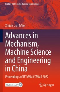 Front cover_Advances in Mechanism, Machine Science and Engineering in China