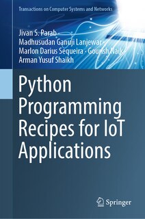 Couverture_Python Programming Recipes for IoT Applications