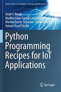 Front cover_Python Programming Recipes for IoT Applications