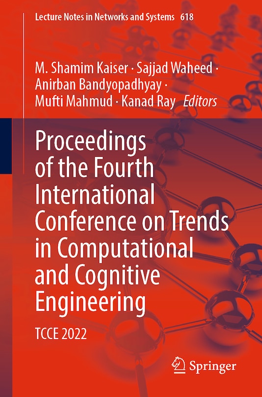 Front cover_Proceedings of the Fourth International Conference on Trends in Computational and Cognitive Engineering