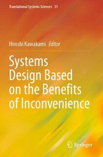 Couverture_Systems Design Based on the Benefits of Inconvenience