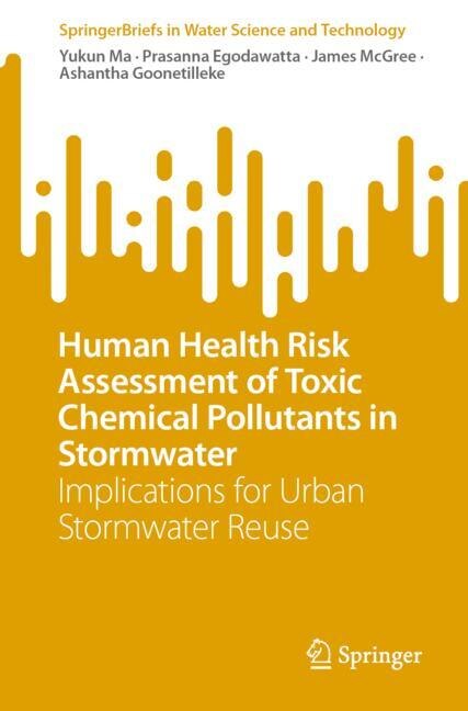 Front cover_Human Health Risk Assessment of Toxic Chemical Pollutants in Stormwater
