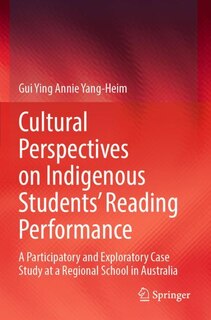 Couverture_Cultural Perspectives on Indigenous Students' Reading Performance