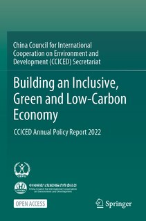 Couverture_Building an Inclusive, Green and Low-carbon Economy