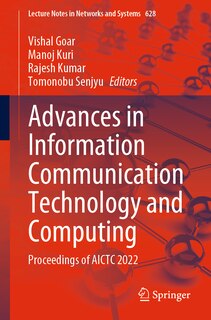 Front cover_Advances in Information Communication Technology and Computing