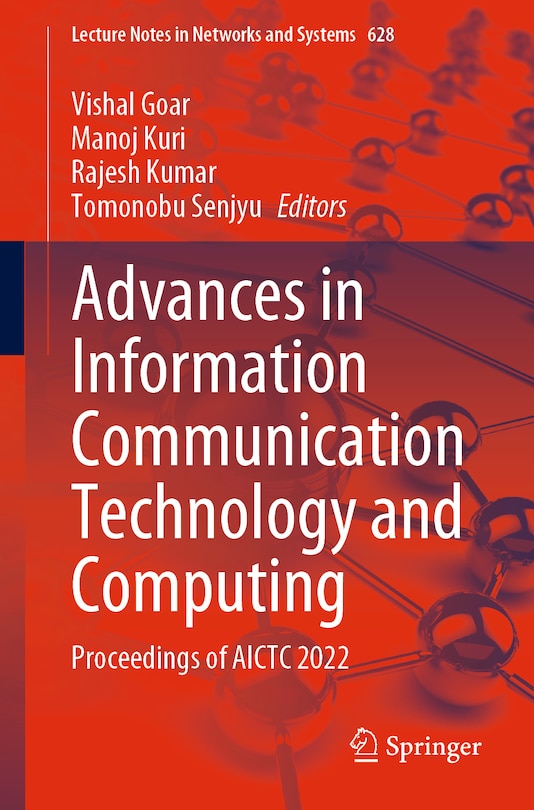 Front cover_Advances in Information Communication Technology and Computing