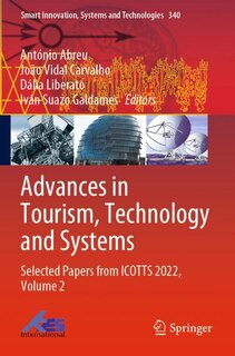 Front cover_Advances in Tourism, Technology and Systems
