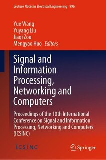 Couverture_Signal and Information Processing, Networking and Computers