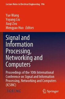 Couverture_Signal and Information Processing, Networking and Computers