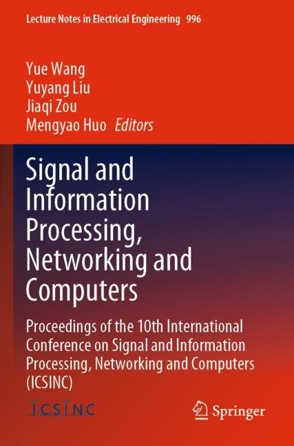 Couverture_Signal and Information Processing, Networking and Computers