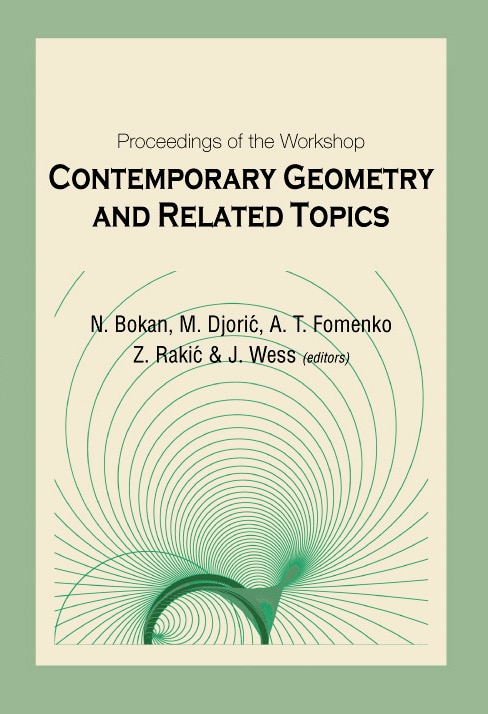 Front cover_Contemporary Geometry And Related Topics, Proceedings Of The Workshop
