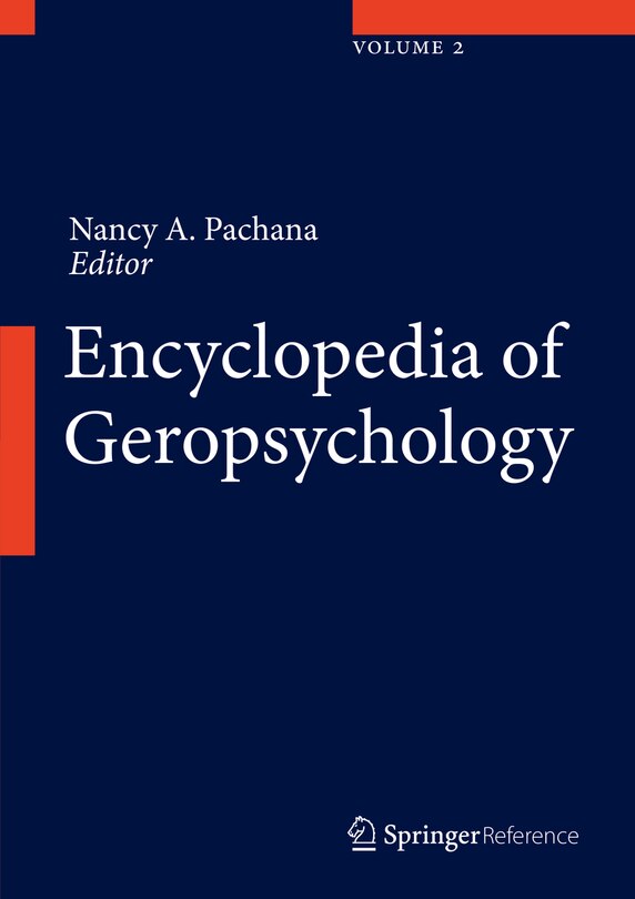 Couverture_Encyclopedia of Geropsychology