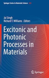 Couverture_Excitonic and Photonic Processes in Materials