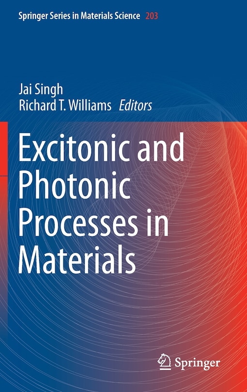 Couverture_Excitonic and Photonic Processes in Materials