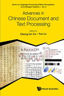 Front cover_Advances In Chinese Document And Text Processing