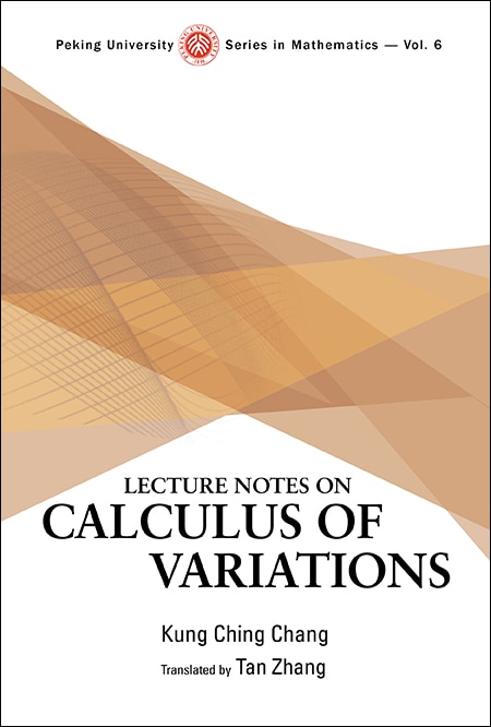 Front cover_Lecture Notes On Calculus Of Variations