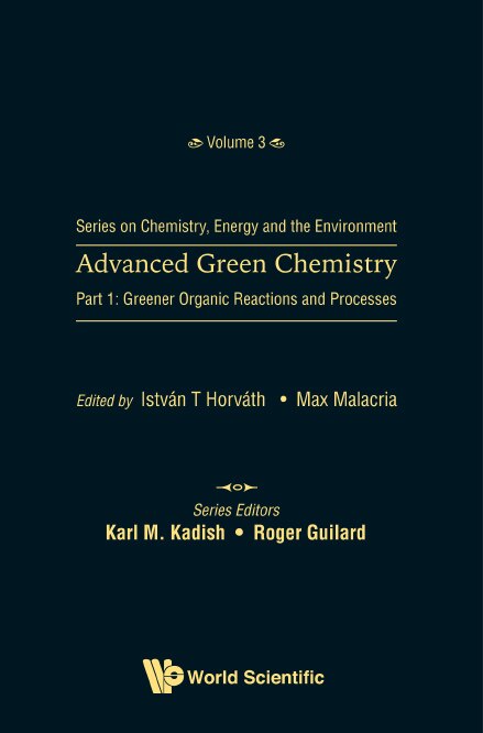 Front cover_Advanced Green Chemistry - Part 1