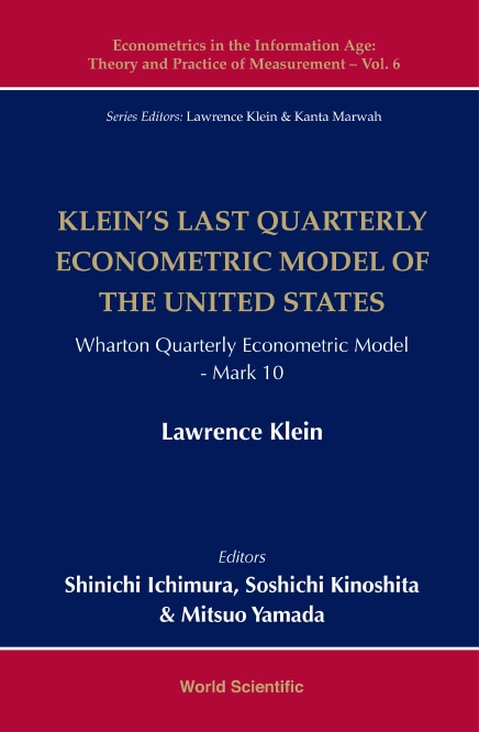 Front cover_Klein's Last Quarterly Econometric Model Of The United States