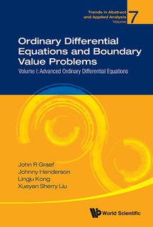 Couverture_Ordinary Differential Equations And Boundary Value Problems - Volume I