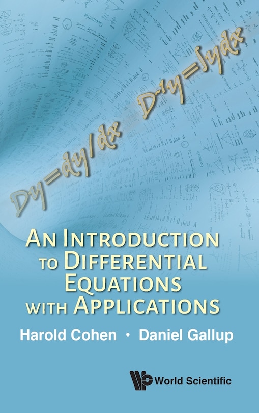 Couverture_Introduction To Differential Equations With Applications, An