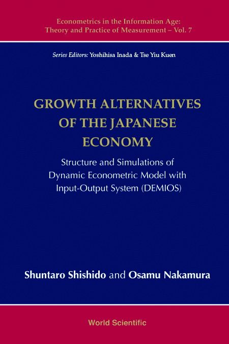 Couverture_Growth Alternatives Of The Japanese Economy