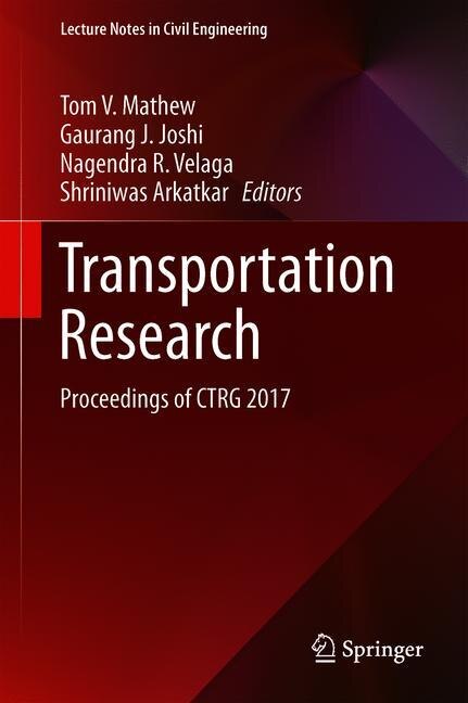 Front cover_Transportation Research