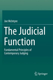 Front cover_The Judicial Function