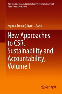Couverture_New Approaches To Csr, Sustainability And Accountability, Volume I