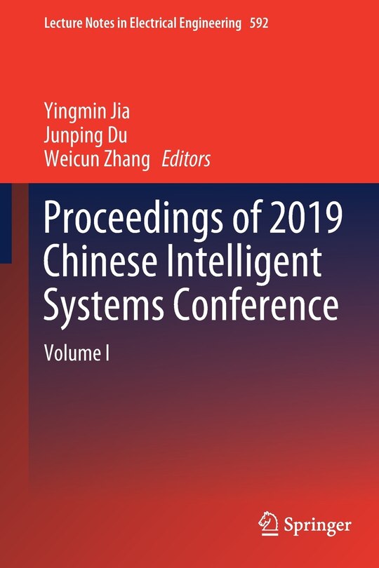Front cover_Proceedings Of 2019 Chinese Intelligent Systems Conference