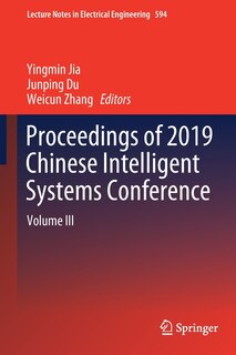 Front cover_Proceedings Of 2019 Chinese Intelligent Systems Conference