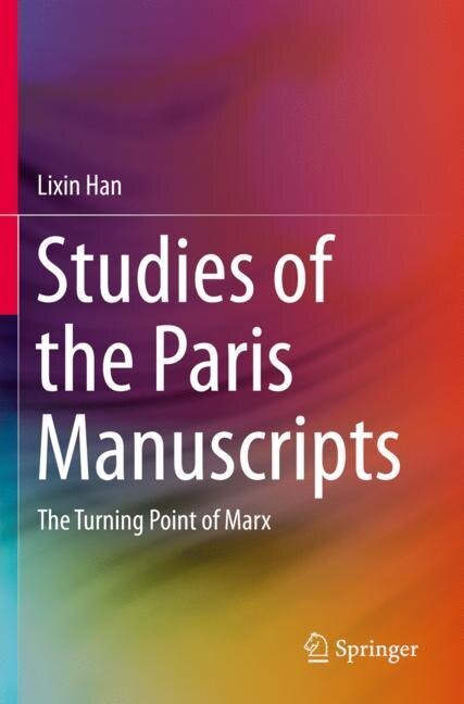 Front cover_Studies Of The Paris Manuscripts