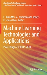 Couverture_Machine Learning Technologies And Applications