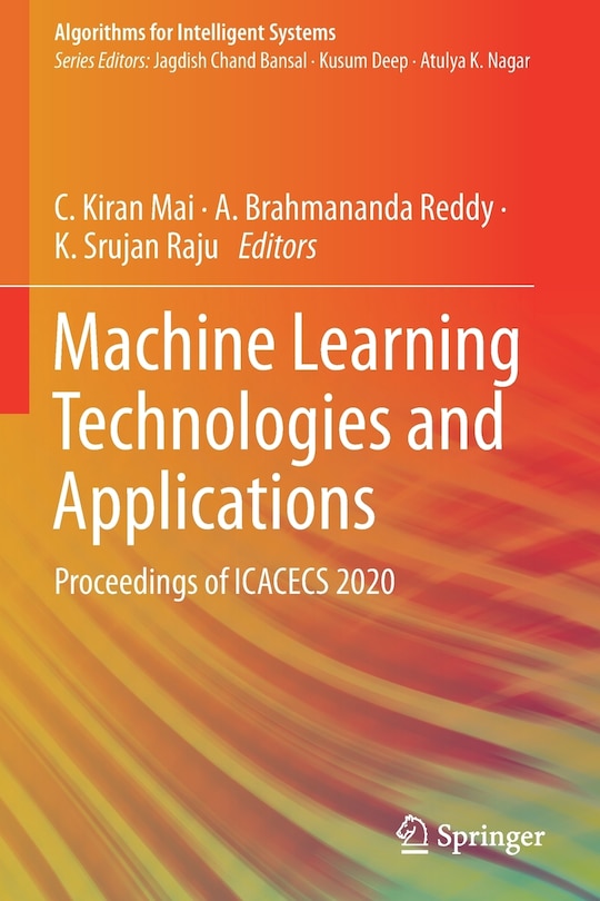 Front cover_Machine Learning Technologies and Applications
