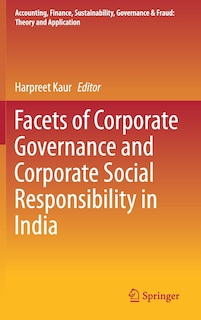 Couverture_Facets Of Corporate Governance And Corporate Social Responsibility In India