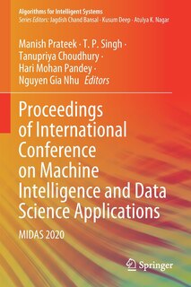 Front cover_Proceedings of International Conference on Machine Intelligence and Data Science Applications
