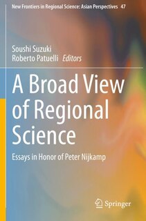 Front cover_A Broad View Of Regional Science
