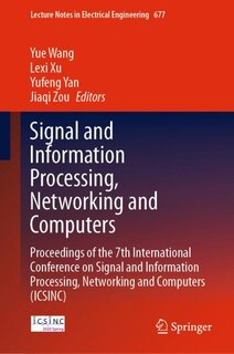 Couverture_Signal and Information Processing, Networking and Computers